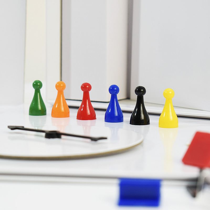 DIY Board Game Design Kit – Blank Board Game Creator Set with Cards, Dice, Spinner & Pawns Custom Tabletop Game Making Kit for Family, Classroom & Party (3)