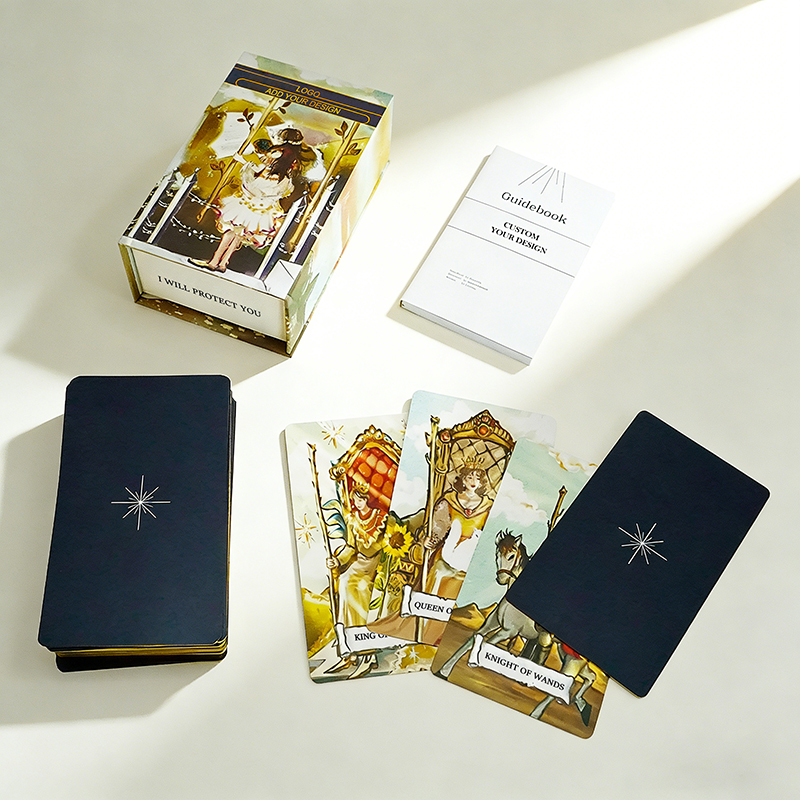 The Guardian Full-size Custom Tarot Card Deck & Box Set-2